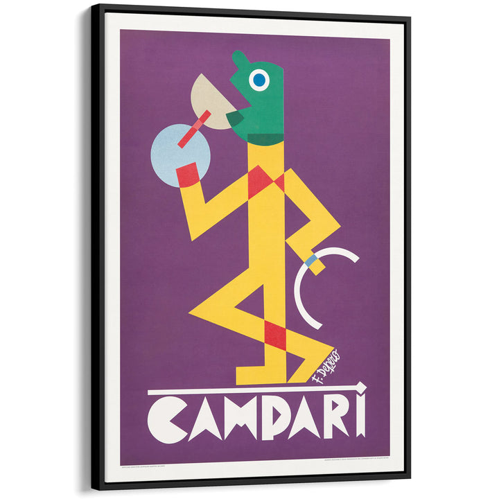 Campari by Depero 1928 | Italian Vintage Futurist Wall Art Print