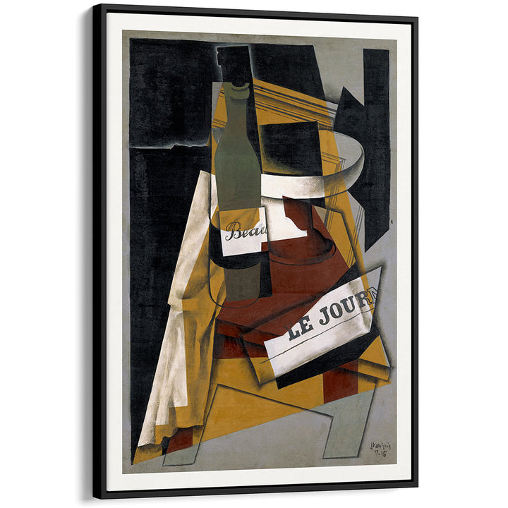 Juan Gris Framed Cubist Wall Art Prints, Set of 2