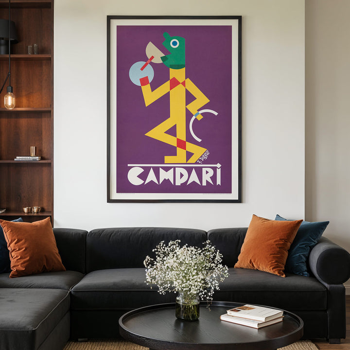 Campari by Depero 1928 | Italian Vintage Futurist Wall Art Print