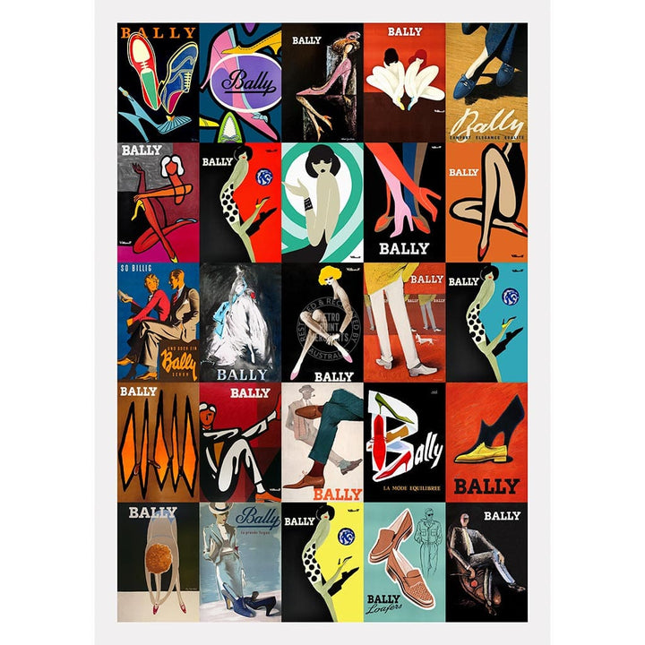 25 Famous Bally Posters | Switzerland Print Art