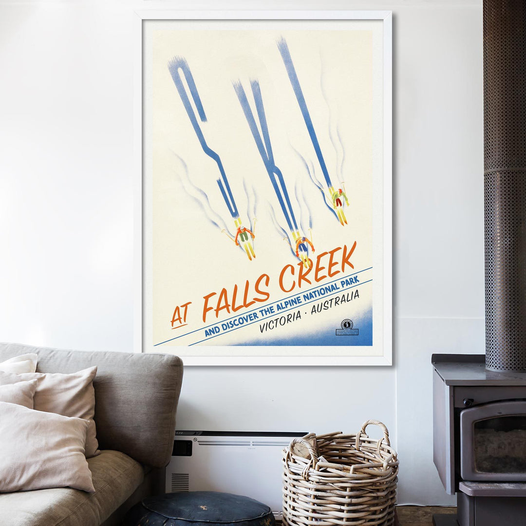 Ski Falls Creek | Australia Print Art