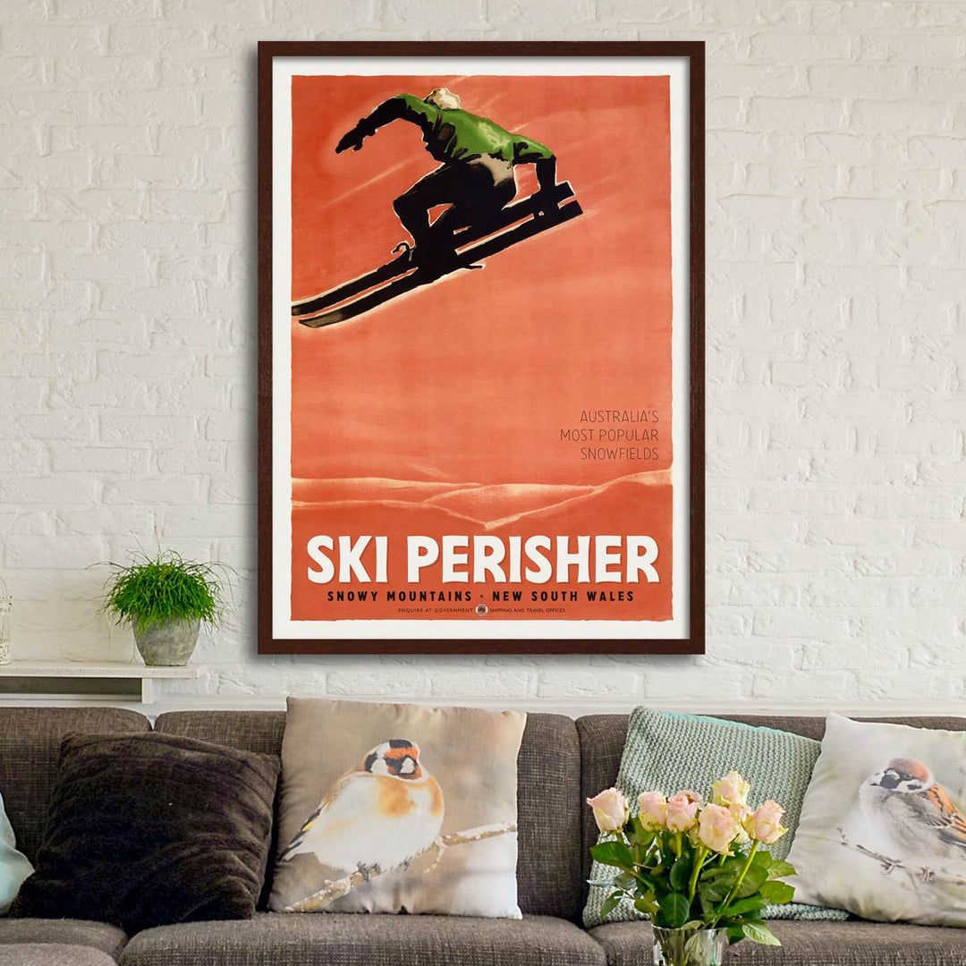 Ski Perisher #2 | Australia Print Art