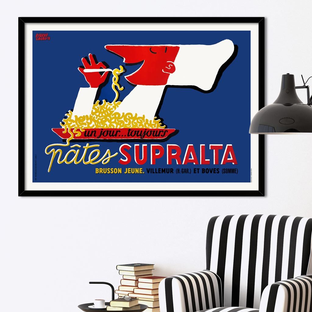 Supralta Pasta | France Print Art