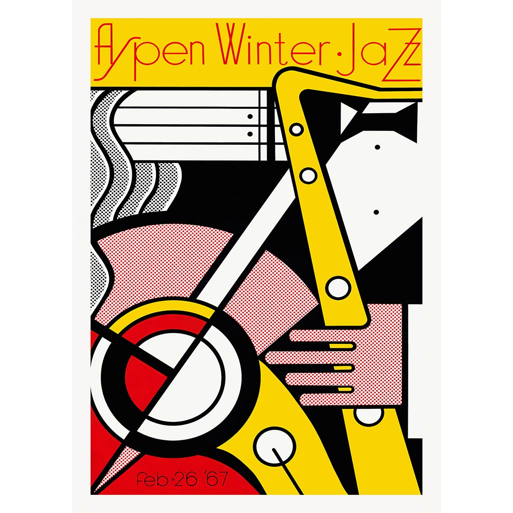 Aspen Winter Jazz | Usa A3 297 X 420Mm 11.7 16.5 Inches / Unframed Print Art