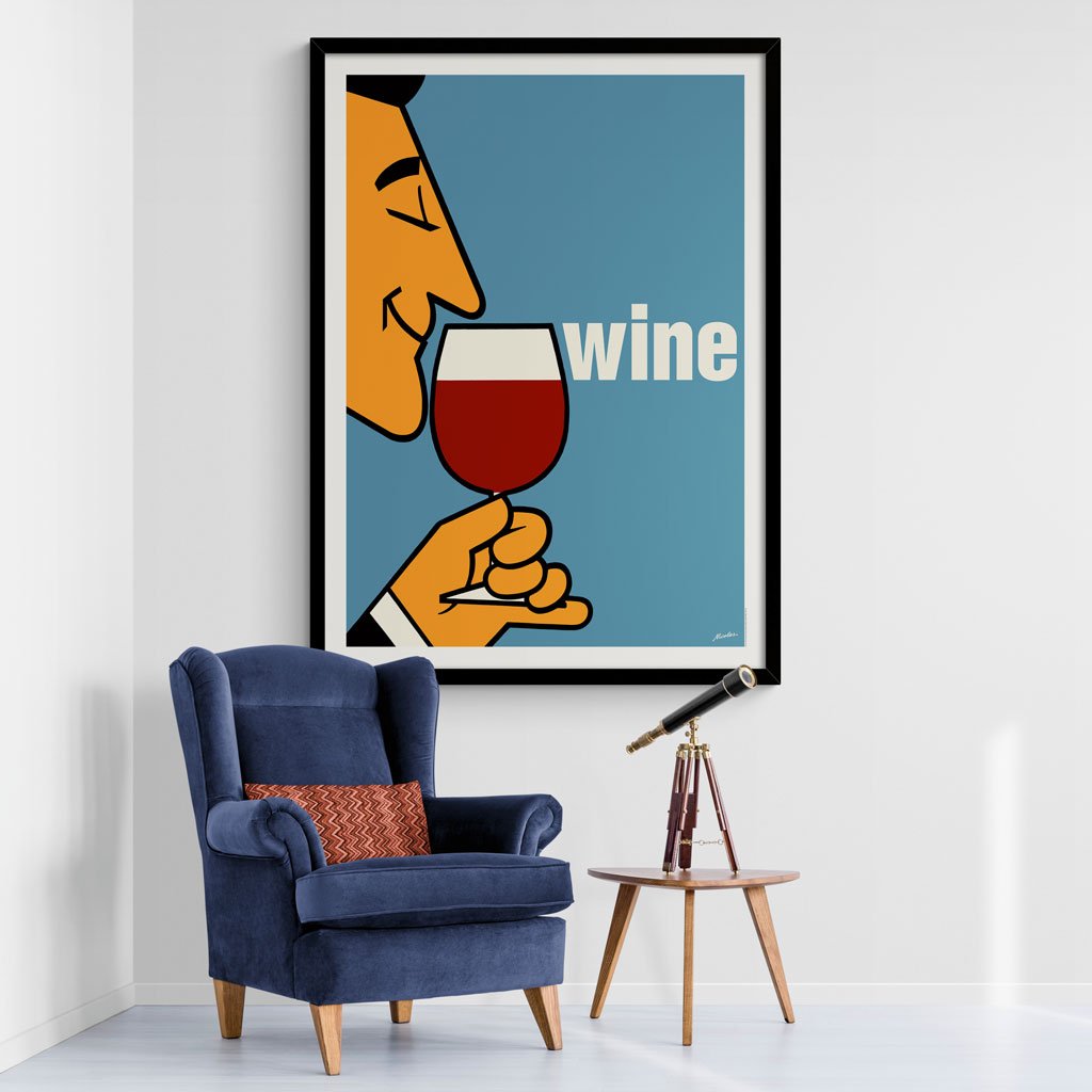 Wine | France Print Art