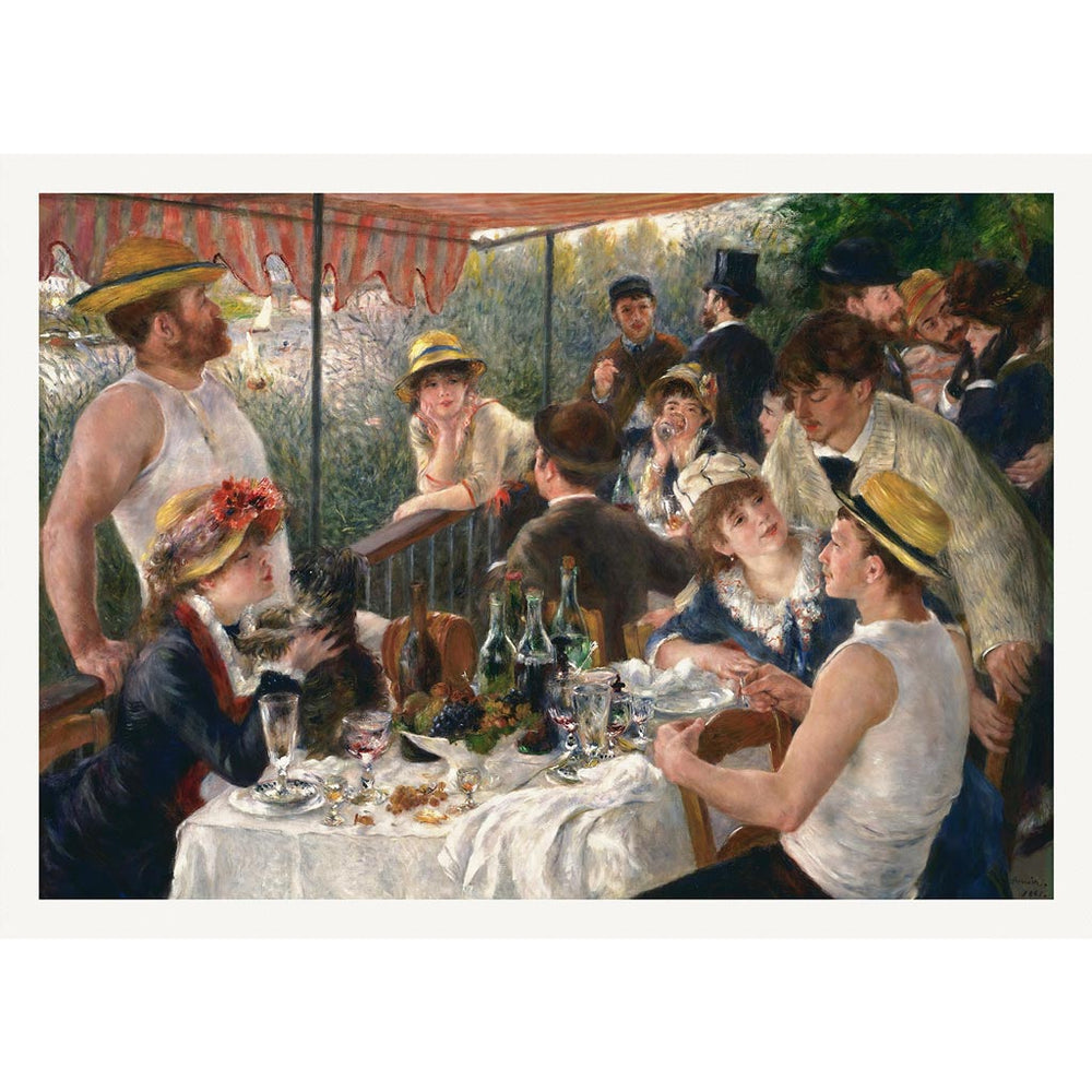 Renoir Luncheon Of The Boating Party | France A3 297 X 420Mm 11.7 16.5 Inches / Unframed Print Art