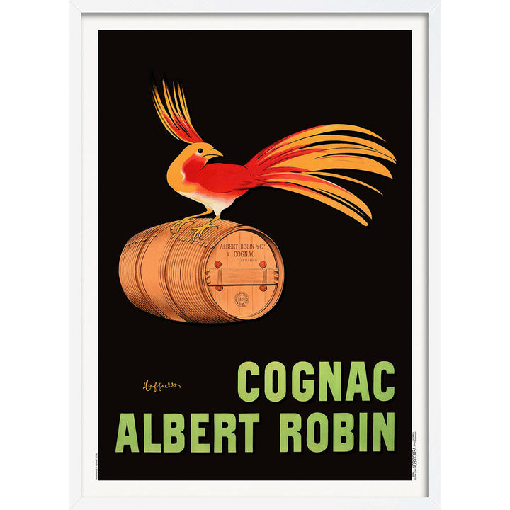 Cognac Albert Robin 1906 | France A3 297 X 420Mm 11.7 16.5 Inches / Framed Print - White Timber Art