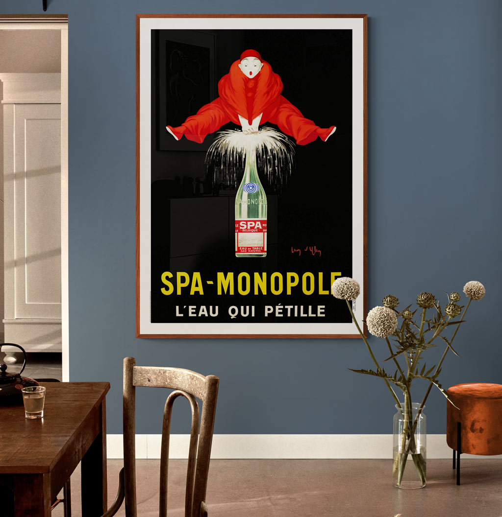 Spa Monopole 1928 | France Print Art