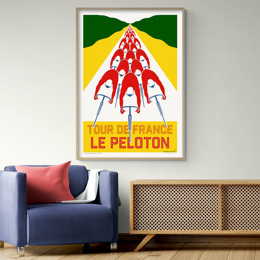 Tour De France Le Peloton | Print Art