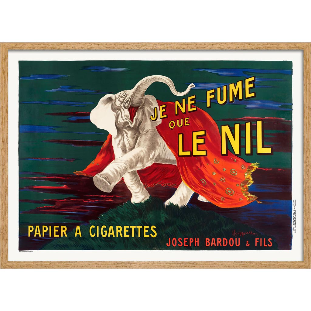 Le Nil Elephant 1912 | France Print Art