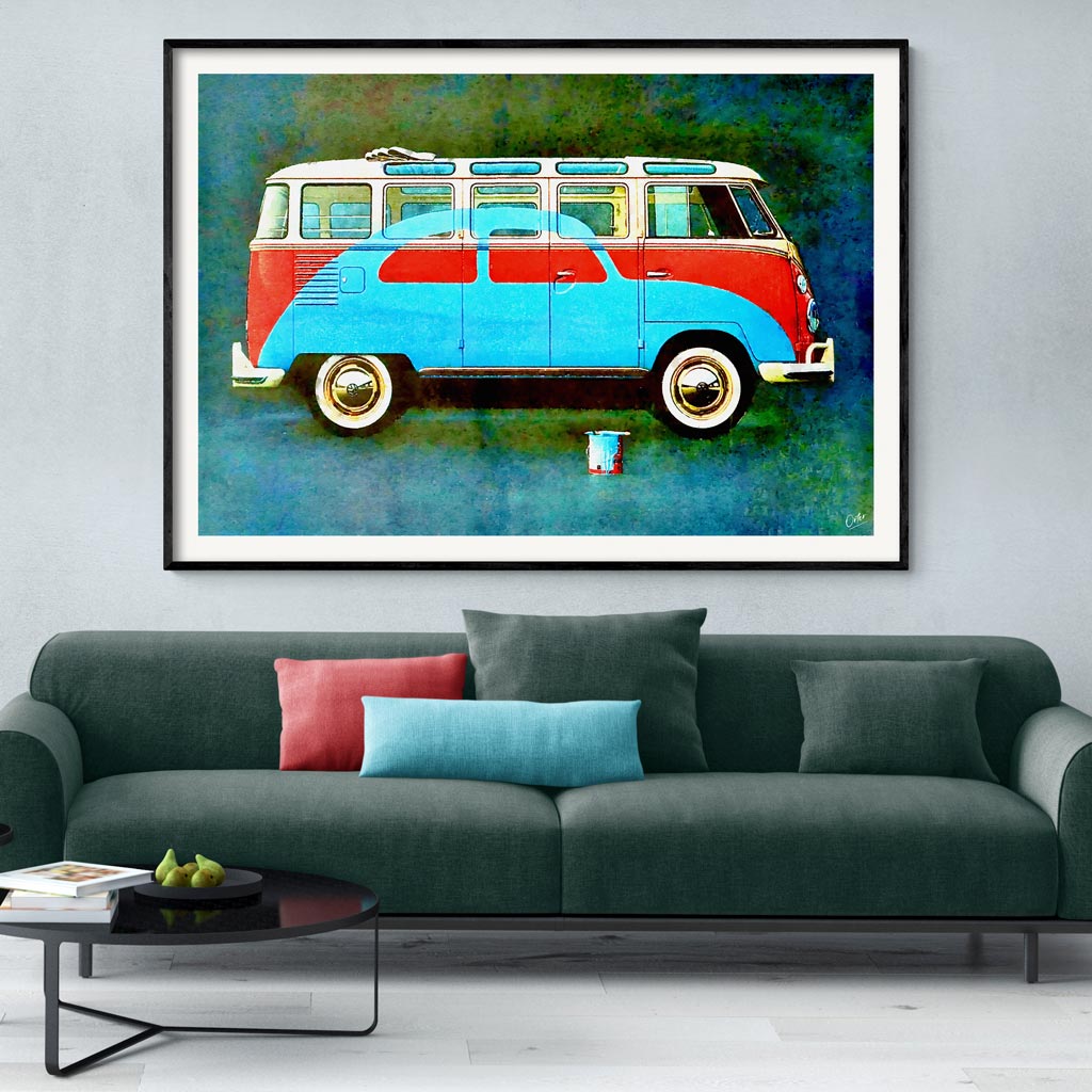 Vw Kombi Pop Art | Global Print Art