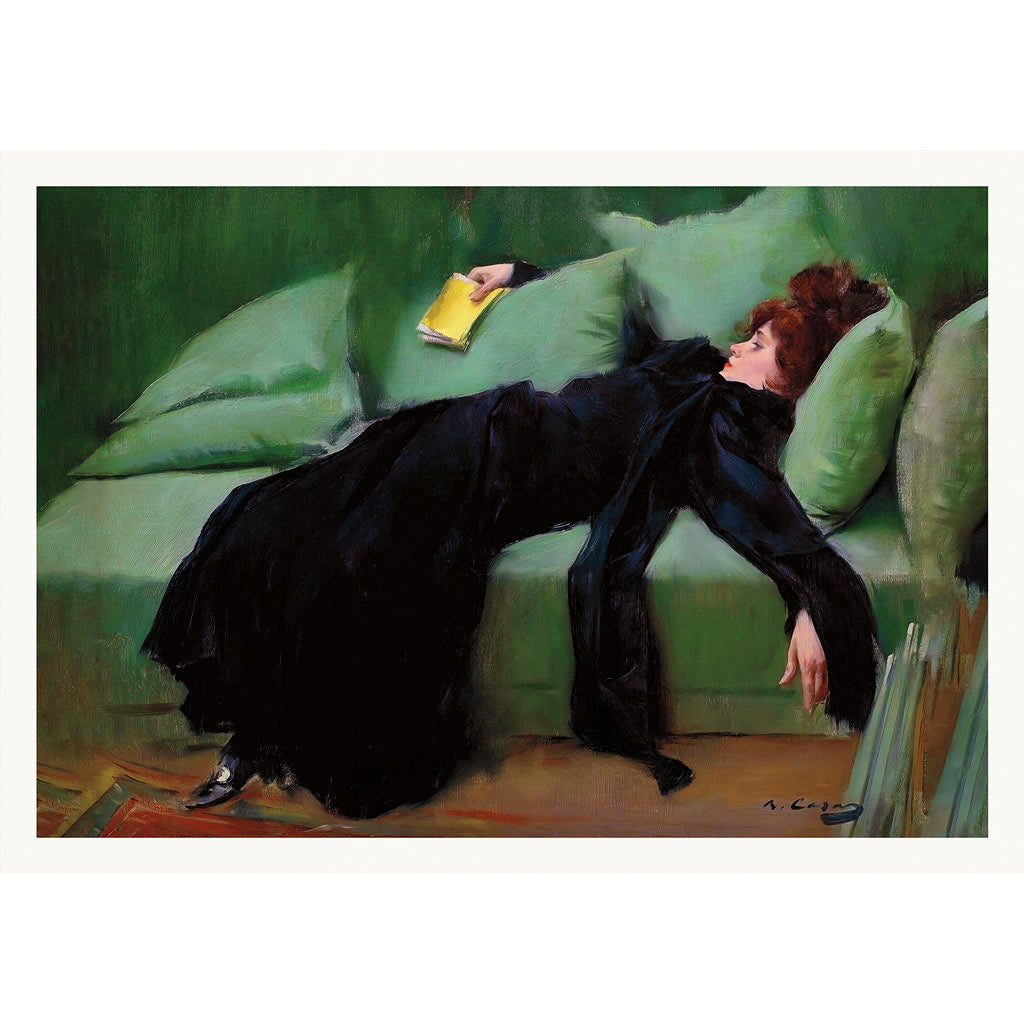 A Decadent Young Woman | Spain A4 210 X 297Mm 8.3 11.7 Inches / Unframed Print Art