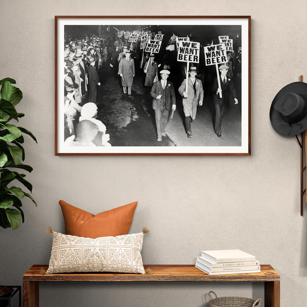 We Want Beer 1932 | Usa Print Art