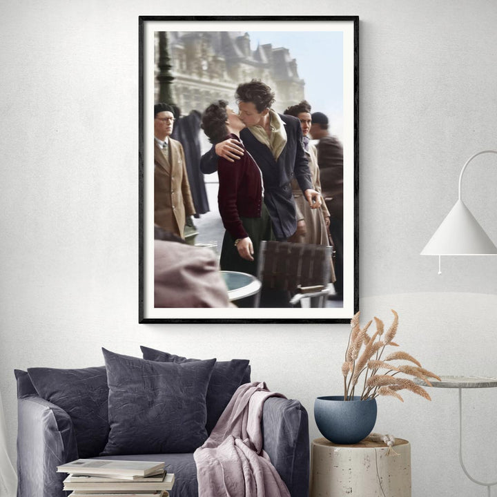 Paris Kiss Vertical | France Print Art