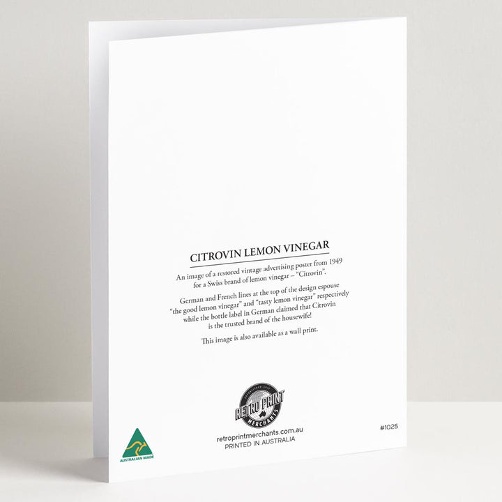 GREETING CARD | CITROVIN