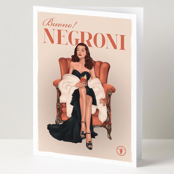 GREETING CARD | NEGRONI