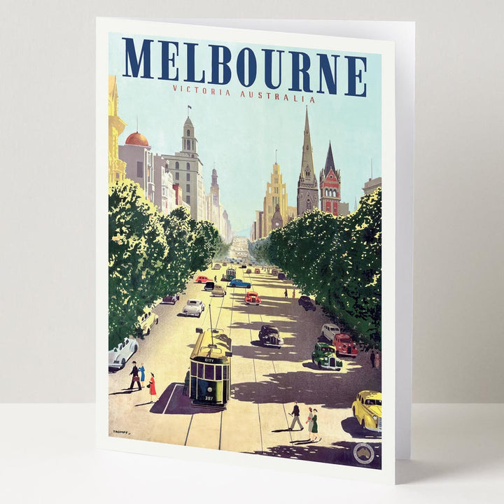 GREETING CARD | MELBOURNE COLLINS STREET