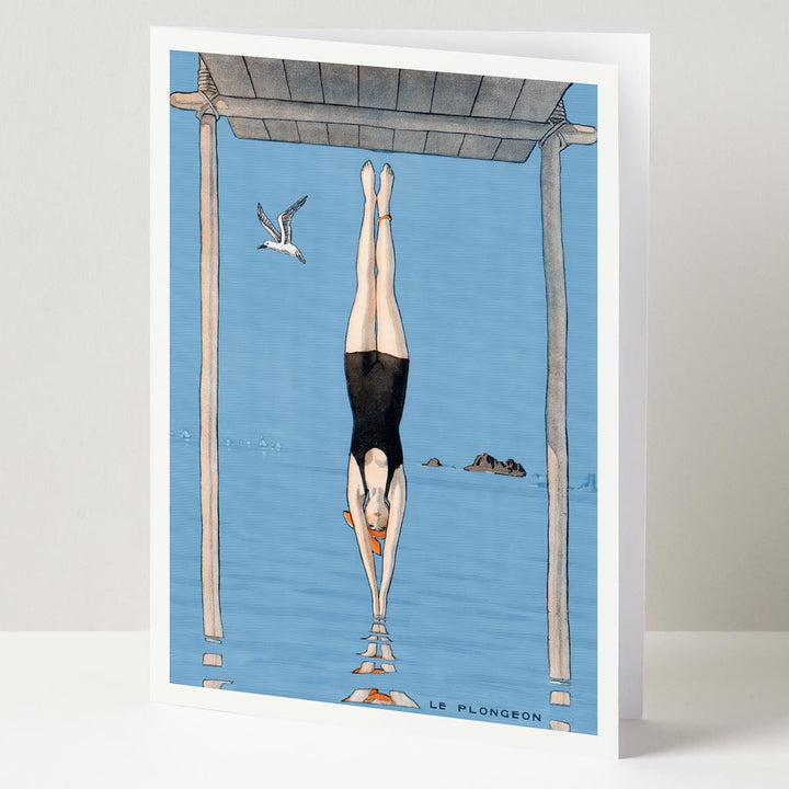 GREETING CARD | LE PLONGEON