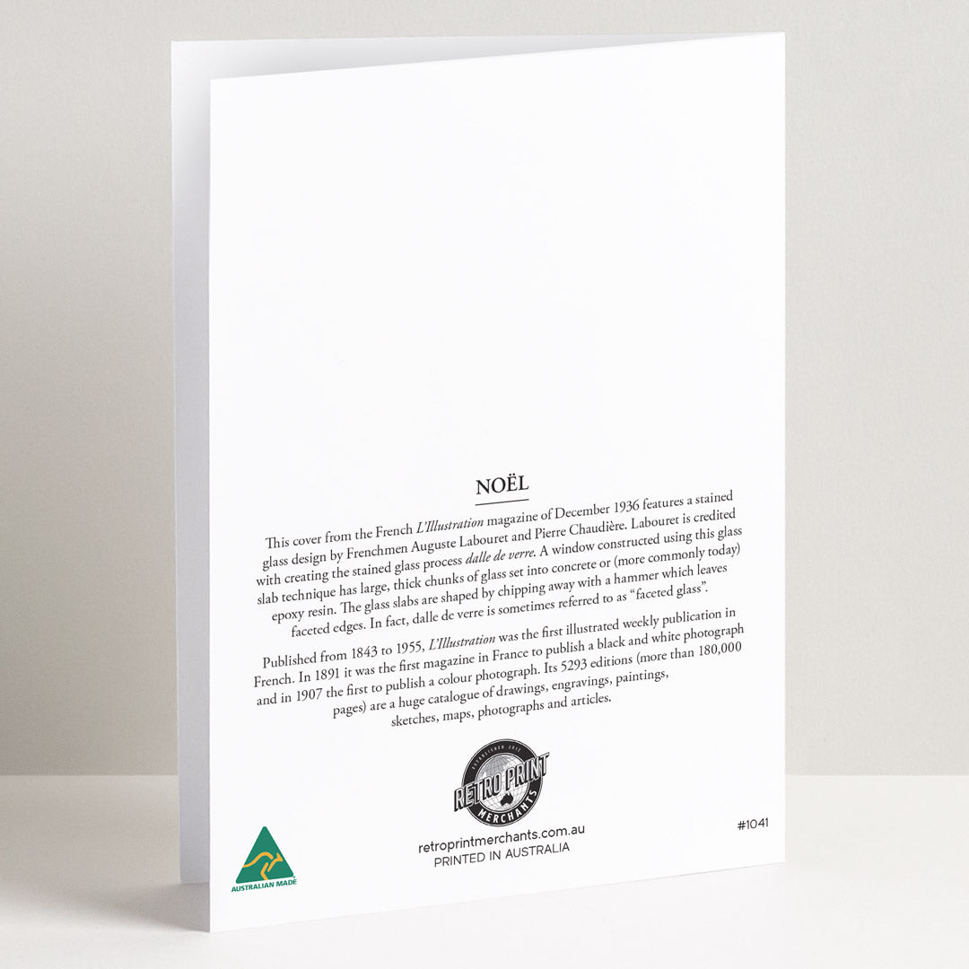 Christmas "Noël" | French Vintage Greeting Card