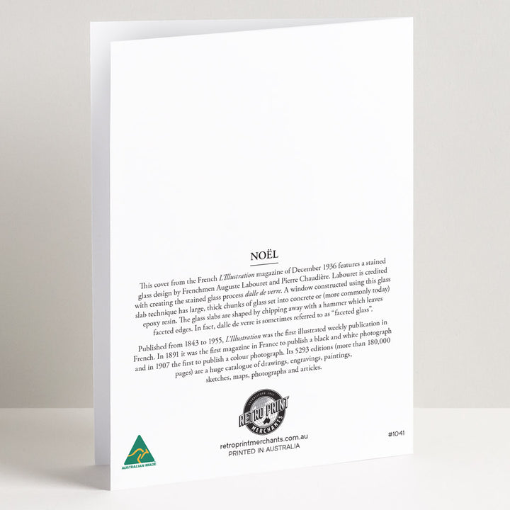 Christmas "Noël" | French Vintage Greeting Card