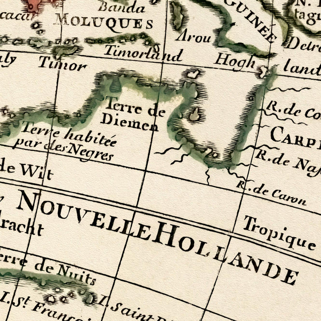 MAP OF THE WORLD 1720 | FRANCE