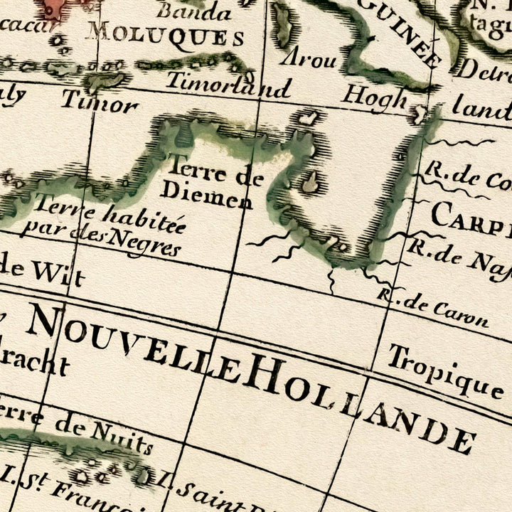 MAP OF THE WORLD 1720 | FRANCE