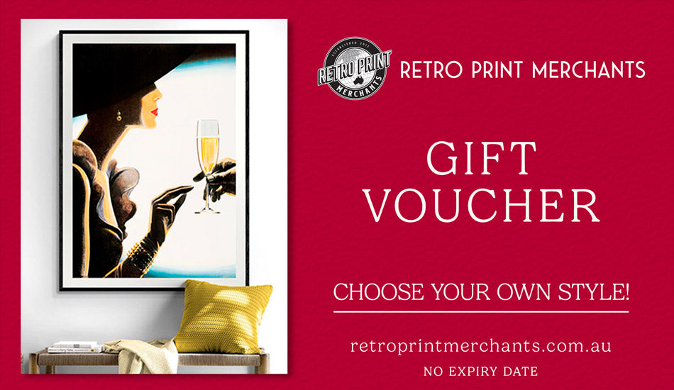 RETRO PRINT MERCHANTS - GIFT VOUCHERS