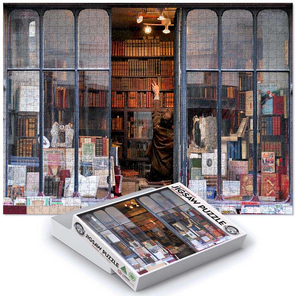 Jigsaw Puzzle | Paris Bookshop Jigsaw Puzzle