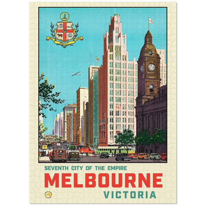 Jigsaw Puzzle | Melbourne 1940 Jigsaw Puzzle