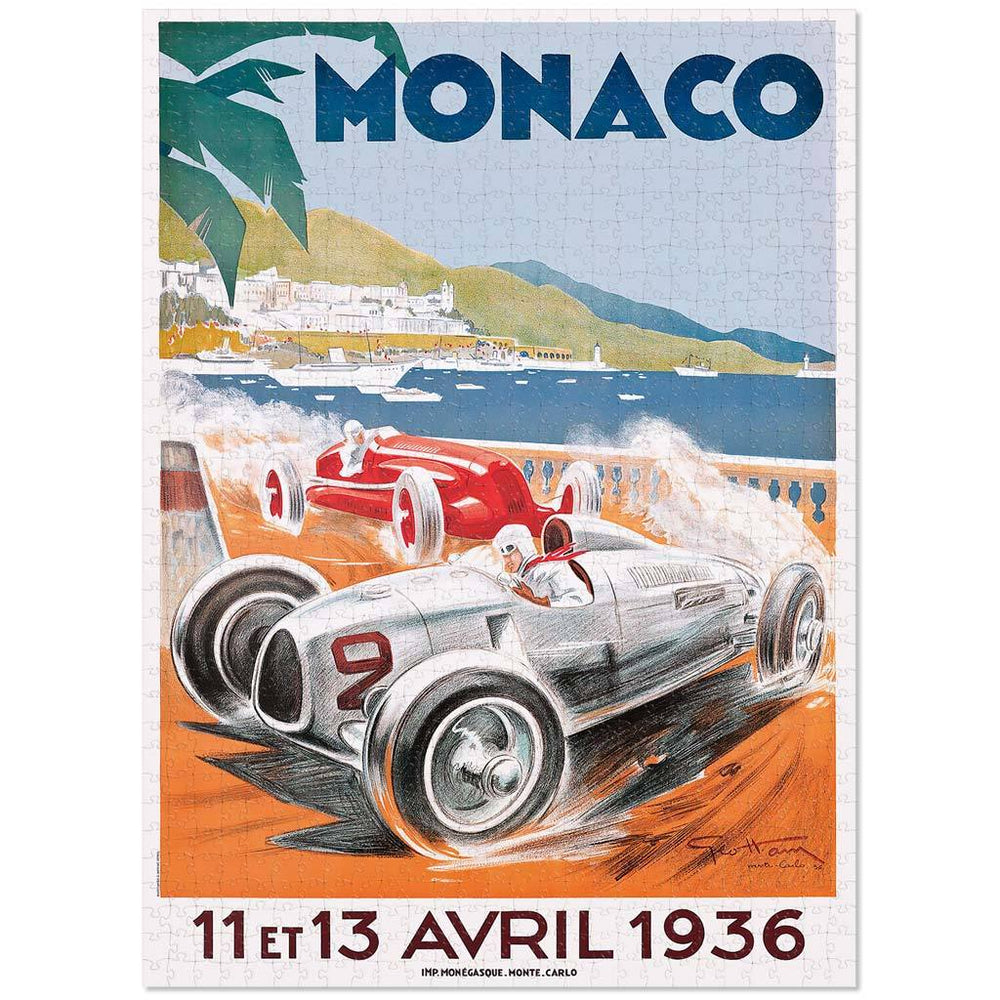 Jigsaw Puzzle | Monaco Grand Prix 1936 Jigsaw Puzzle