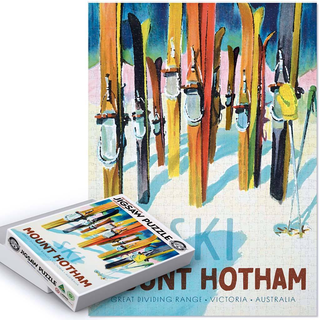 Jigsaw Puzzle | Ski Mount Hotham Jigsaw Puzzle