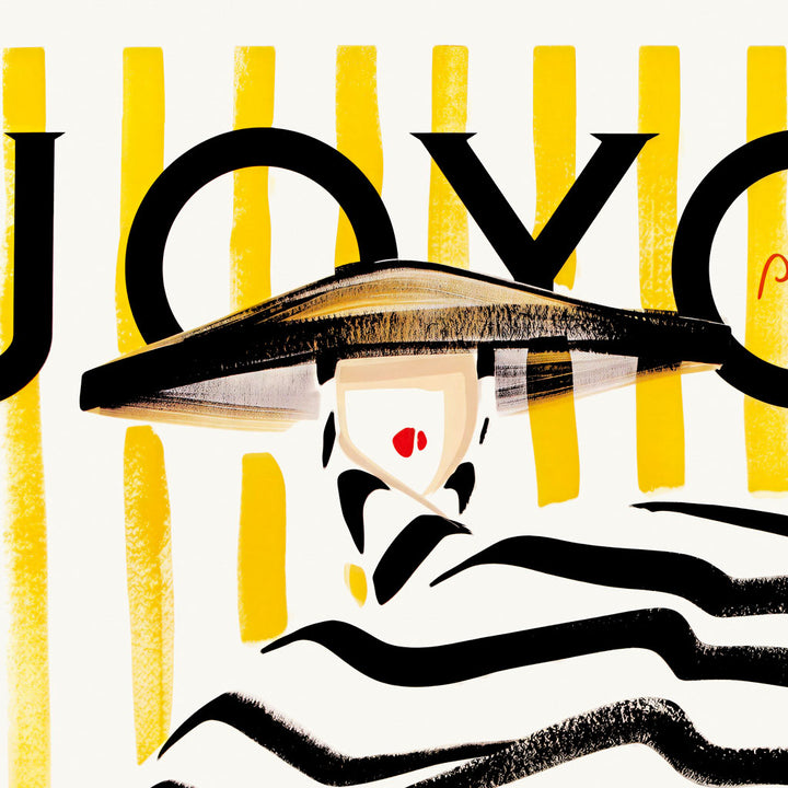 Joyce Magazine 1988 | French Vintage Cover Wall Art Print