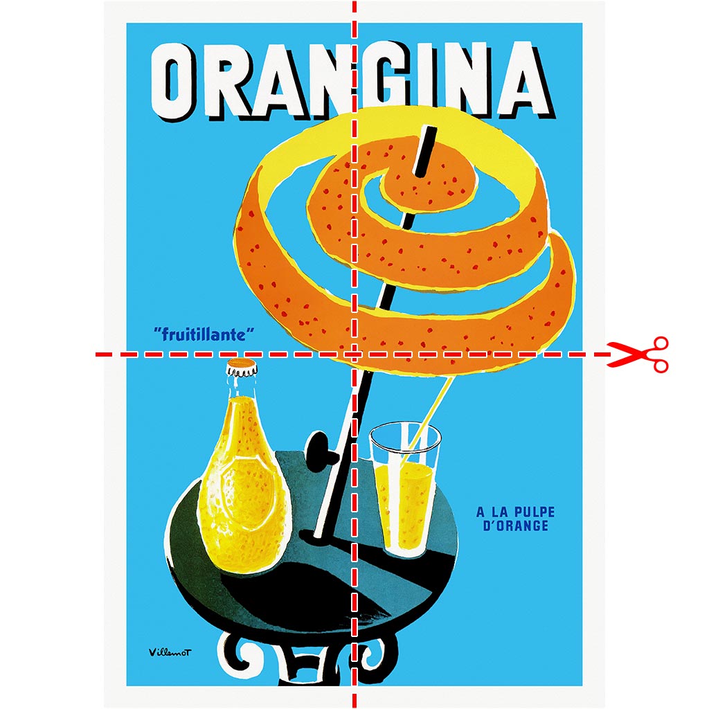ORANGINA PRINT SAMPLE