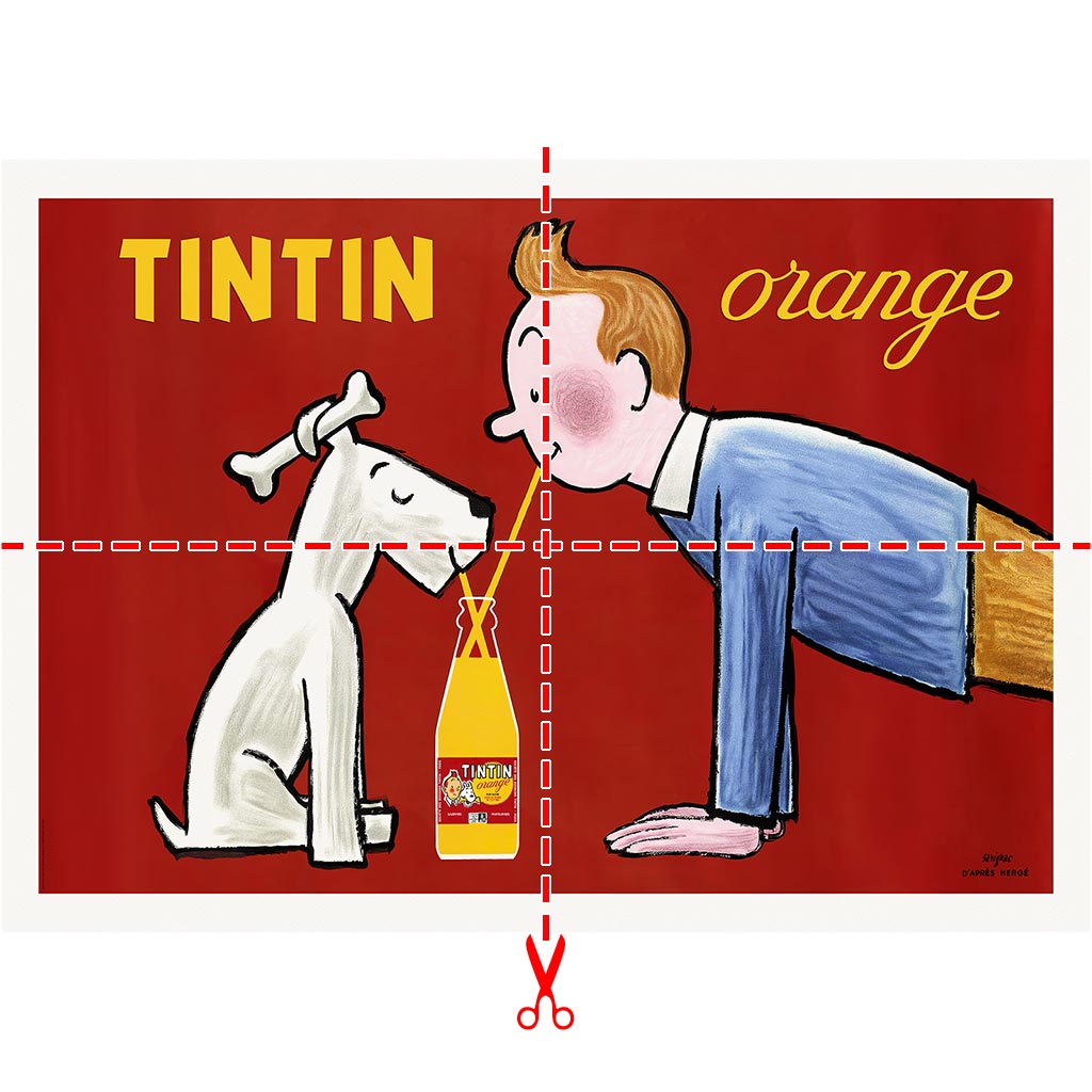 TINTIN PRINT SAMPLE
