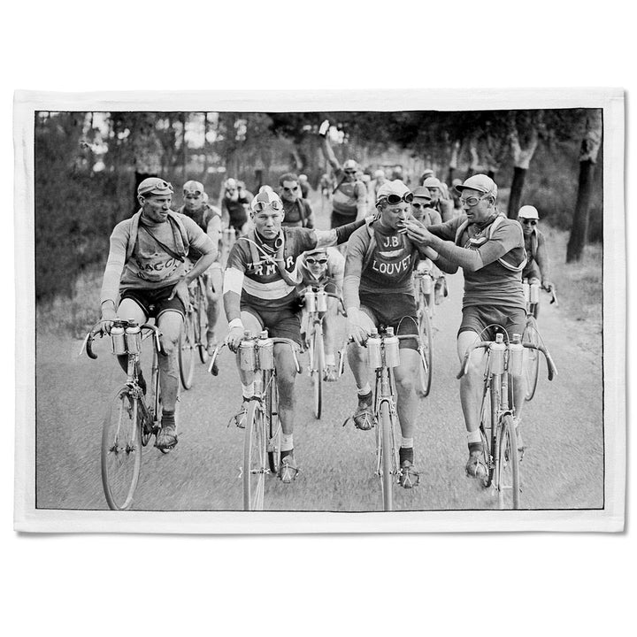 Linen Tea Towel | Tour De France 1927 Linen Tea Towel