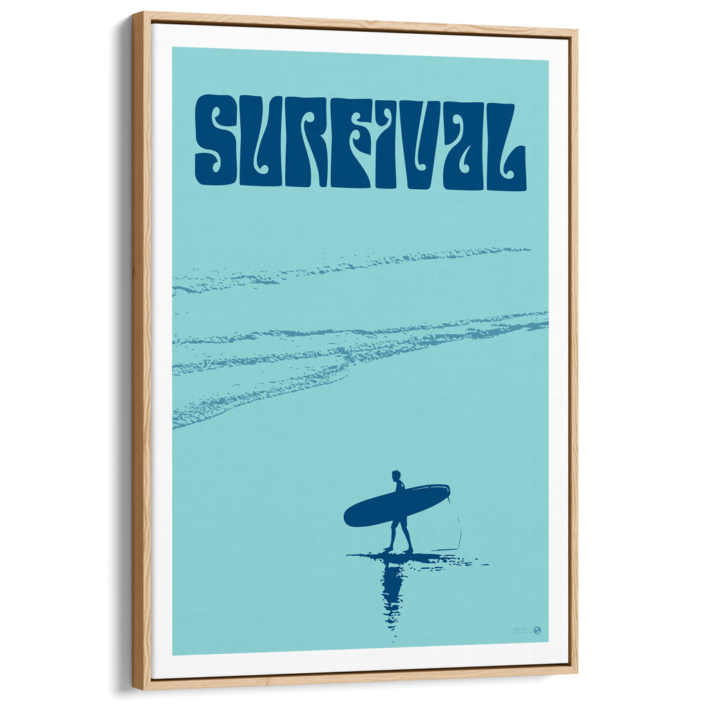 Surfival | Australia Print Art