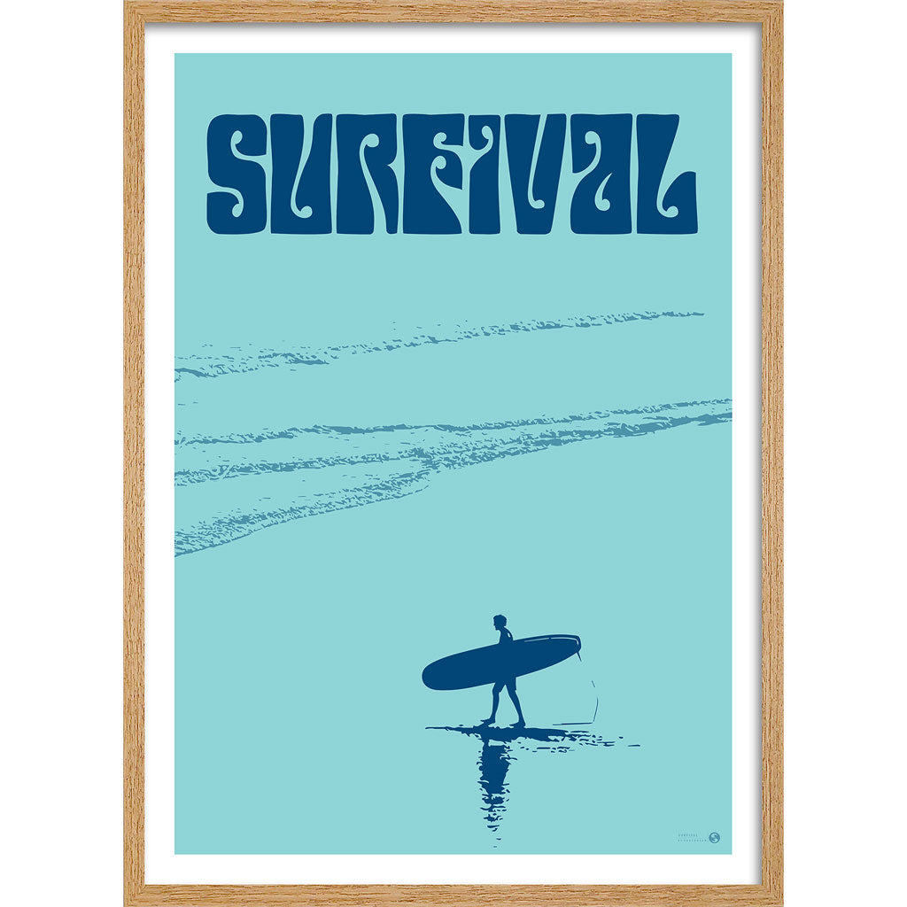 Surfival | Australia Print Art