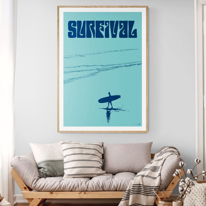 Surfival | Australia Print Art