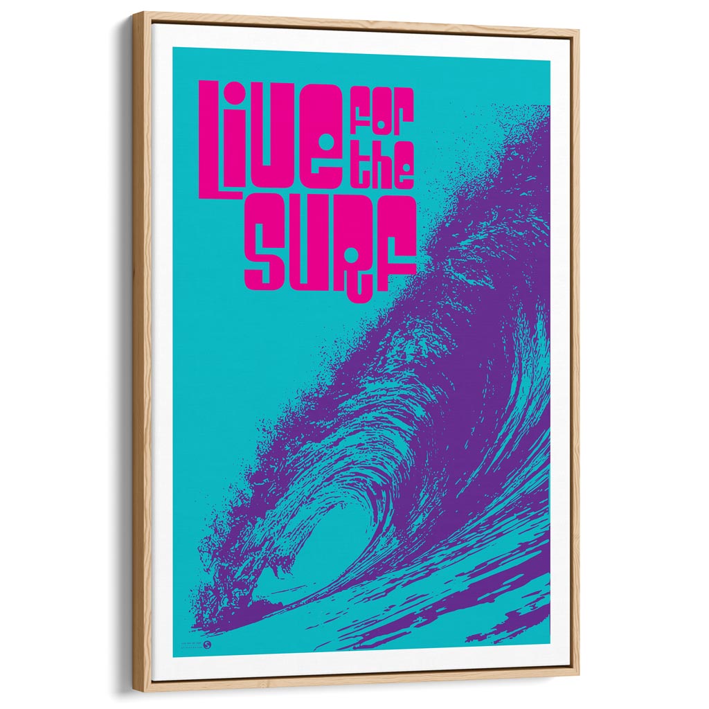 Live For The Surf | Australia Print Art