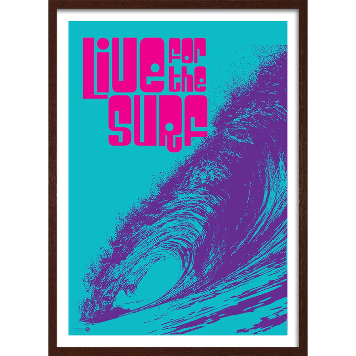 Live For The Surf | Australia Print Art