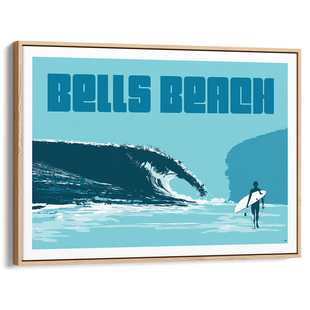 Surf Bells Beach | Australia Print Art