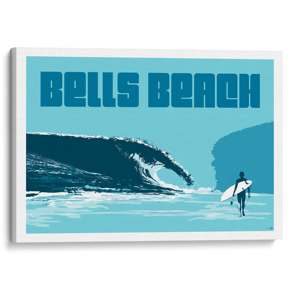 Surf Bells Beach | Australia Print Art