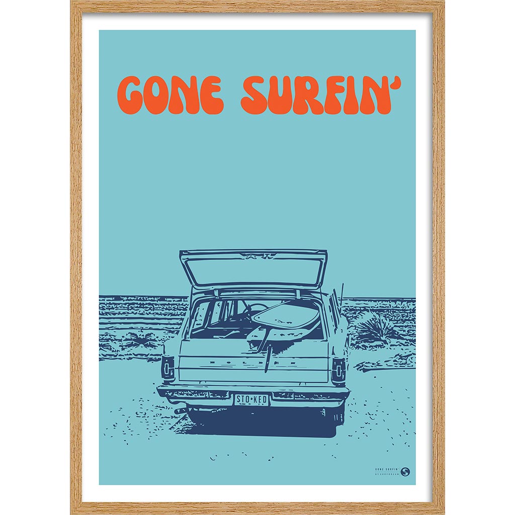 Surftime | Australia Print Art