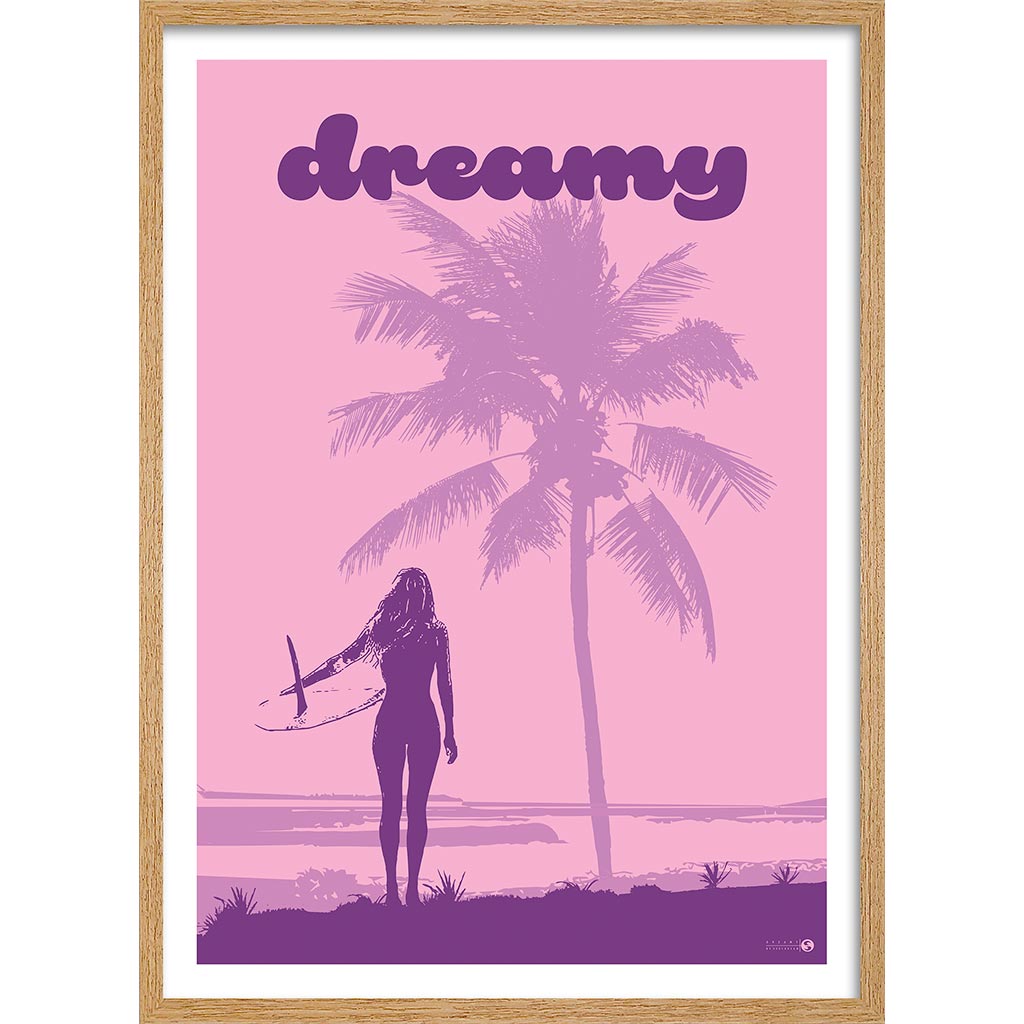 Dreaming Of The Surf | Australia Print Art