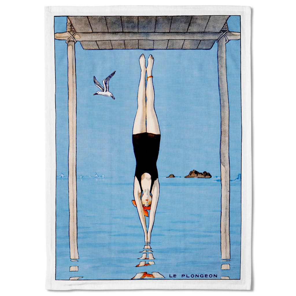TEA TOWEL | LE PLONGEON