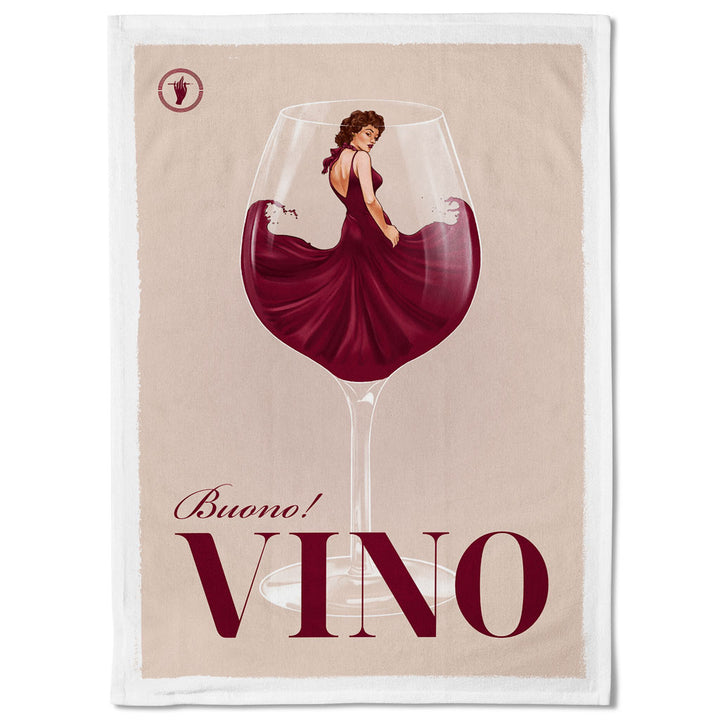 TEA TOWEL | VINO