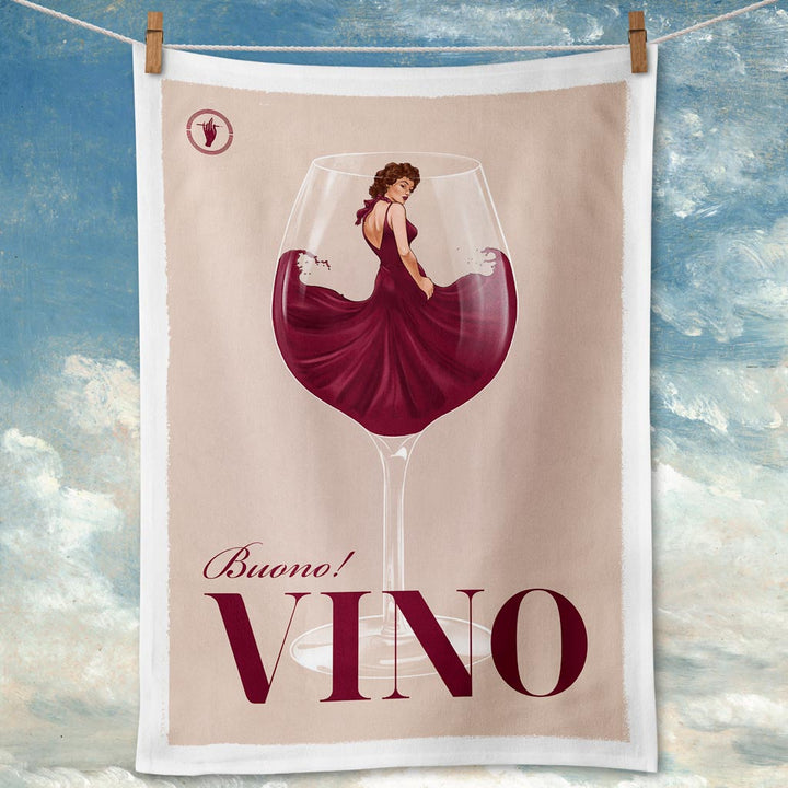 TEA TOWEL | VINO