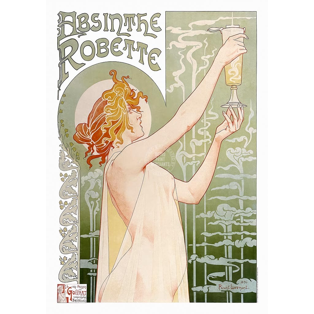 Absinthe Robette | France Print Art