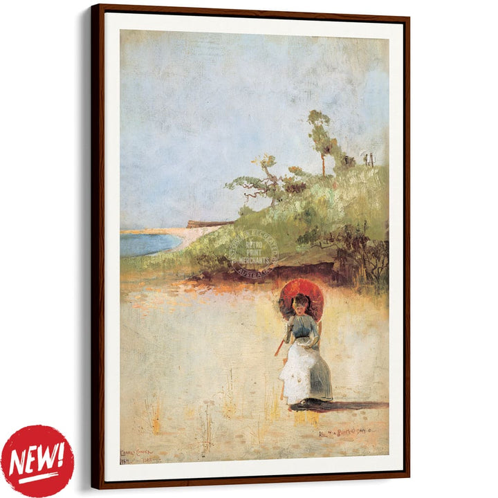 All On A Summer’s Day | Australia A3 297 X 420Mm 11.7 16.5 Inches / Canvas Floating Frame: