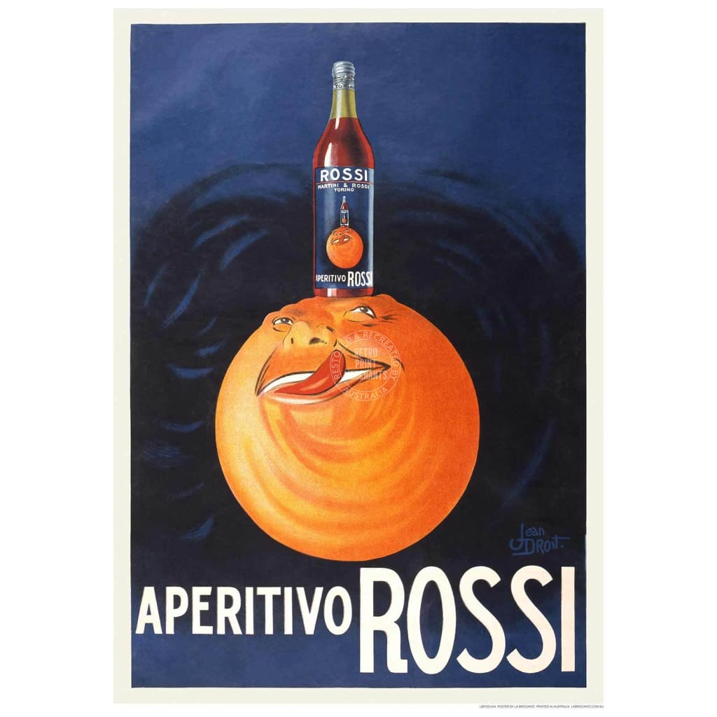 Aperitivo Rossi | Italy Print Art
